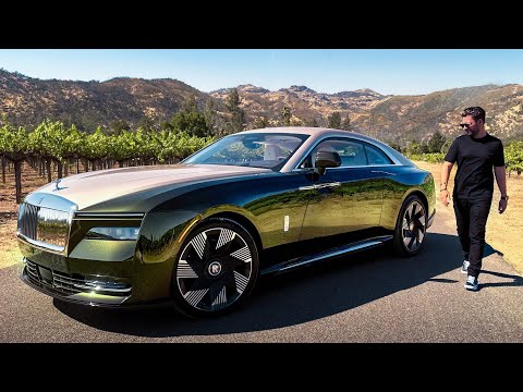 The Best Rolls Royce Ever Made!? Spectre FIRST DRIVE