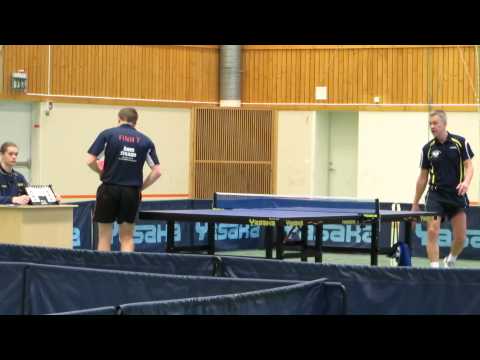 Pingis Superettan, Finn Tugwell mot Peter Greczula