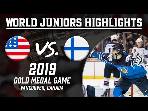 United States vs. Finland | 2019 WJC Gold Medal Game | Extended Highlights