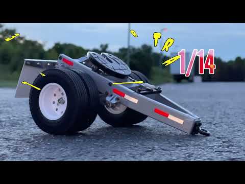 Trailer Dolly | All Tamiya Trucks RC 1/14 | Freightliner - MAN - SCANIA
