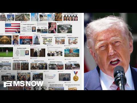 Trump’s weekend social media frenzy raises new questions