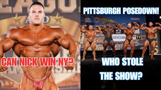 2024 IFBB Pittsburgh Pro Posedown | Can Nick Walker win the New York Pro?