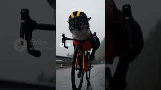 トライアスロンくろ #shorts #生成ai #cat #猫