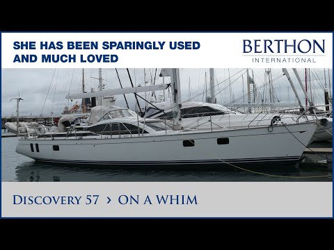 [OFF MARKET] Discovery 57 (ON A WHIM) - Yacht for Sale - Berthon International Yacht Brokers (2021)