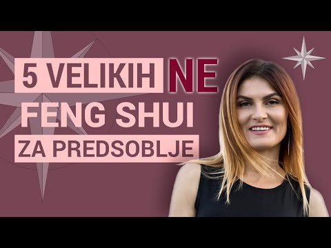 5 velikih NE za predsoblje | feng shui