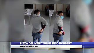 Robbery suspects order pizza to Winchester home before robbing residence, police trying to identify