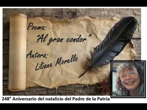 Poema "Al gran cóndor"