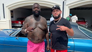 SURPRISED RICK ROSS WITH A ‘73 DONK AT HIS POOL PARTY!!