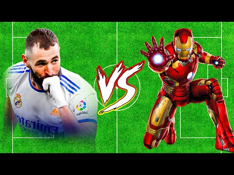 Karim Benzema vs Iron-Man 😂🤖