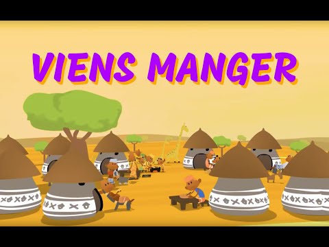 Viens manger - Comptine à geste africaine pour bébés