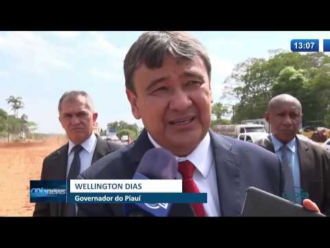 O DIA NEWS 25 11 2019  BR 343:  parte das obras seraÌ liberada nos proÌximos dias