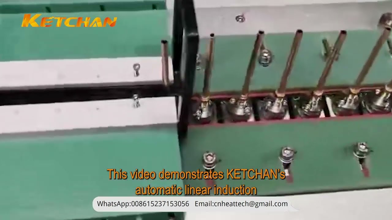 KETCHAN Automatic Linear Induction Brazing System for HVAC Refrigeration Joints