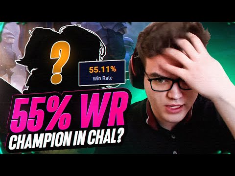This Toplane Champion Has a 55% WINRATE In CHALLANGER!