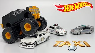THE RAREST HOT WHEELS MONSTER TRUCK EVER! (TAXI 3 CWUE)
