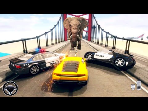 Cop Driver : Impossible Police Car Stunt Simulator (Police Car Driving) Android Gameplay - Car Game