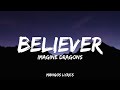 Imagine Dragons Believer Lyrics