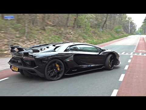 Supercars Accelerating! Aventador SVJ, 992 GT3 Capristo, Aventador, Novitec 812, Audi R8 V10