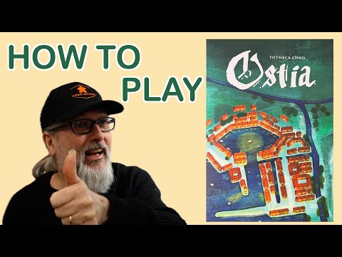 Ostia | Board Game | How to Play | uchibacoya | Totsuca Chuo 