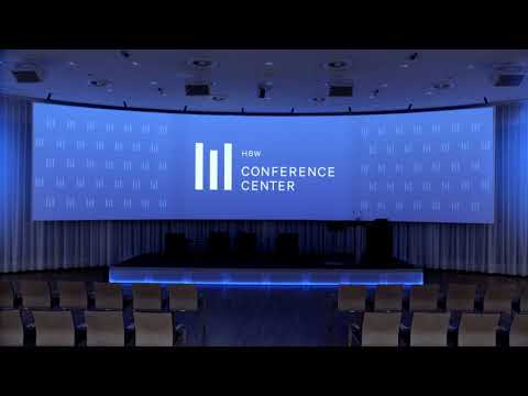 Panoramic Screen at the hbw ConferenceCenter