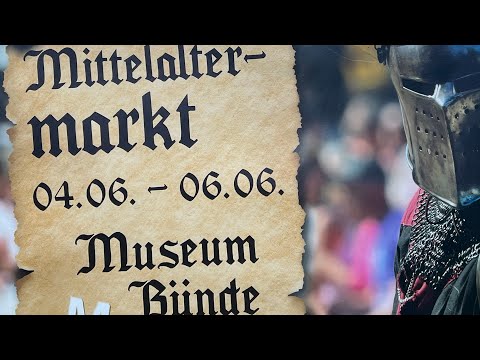 Vlog vom Mittelalter￼ - Markt ￼in Bünde
