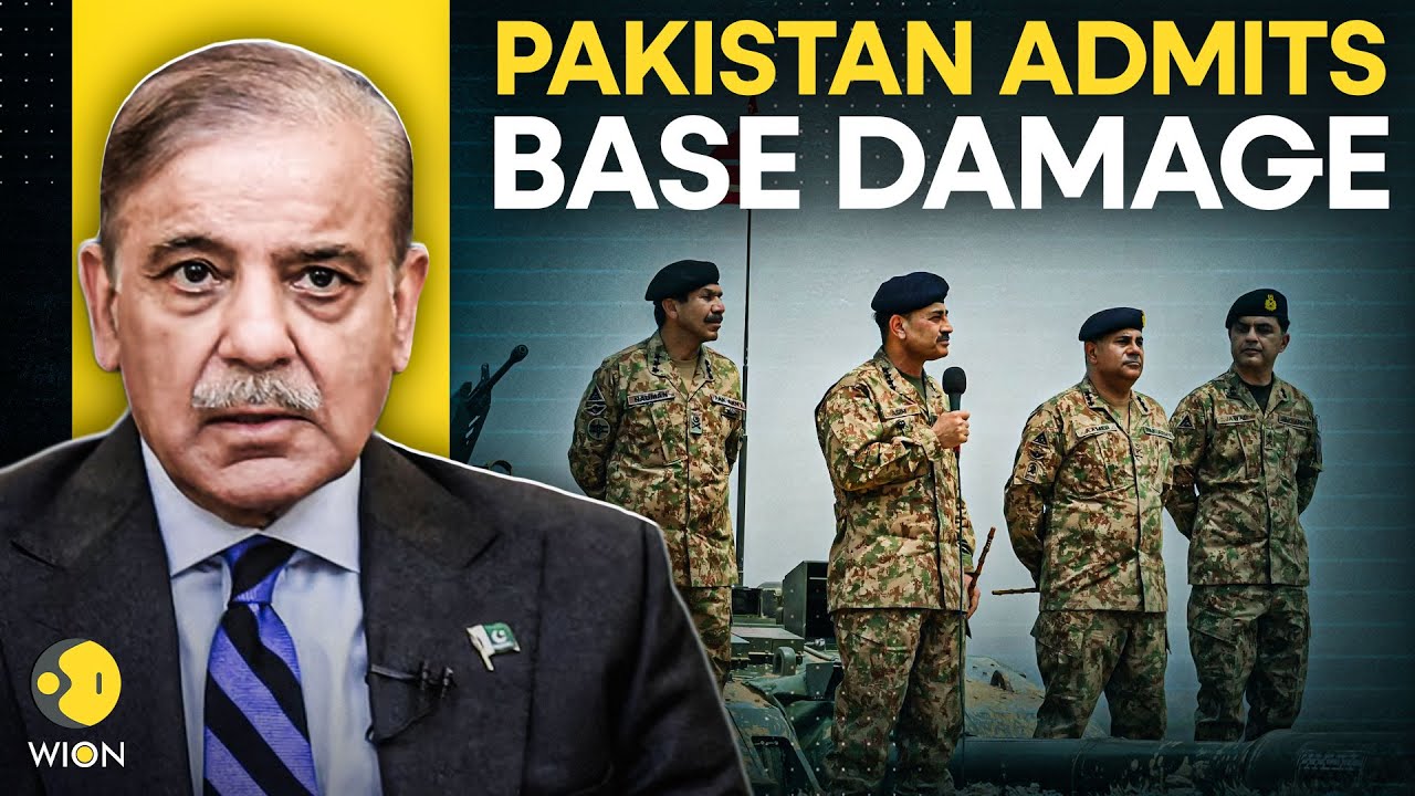 LIVE: Pakistan Admits Damage to Nur Khan Air Base During 'Operation Sindoor' | WION