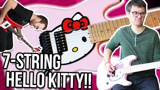 Video thumbnail for WHY Does This Guitar Even Exist?! And How Bad Is It?? || AliExpress Hello Kitty 7-String Demo/Review by Agufish