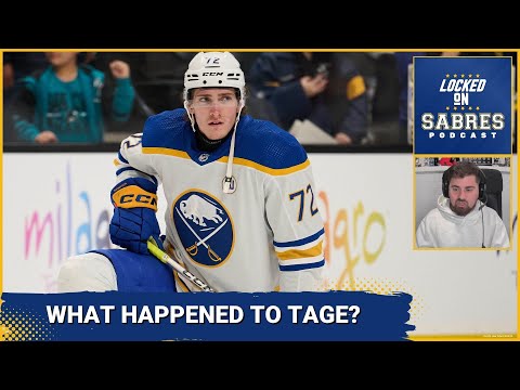 What the hell happened to Tage Thompson this season?
