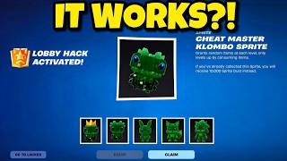 SECRET KLOMBO SPRITE CODES in Fortnite! (How to Get KLOMBO Sprites)