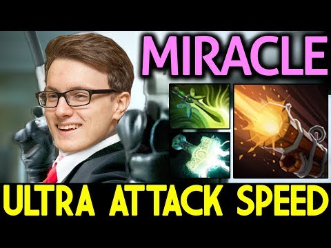 Miracle- Dota 2 [Sniper] ULTRA ATTACK SPEED | Party Game 22 Kills