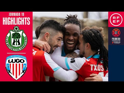 Resumen #PrimeraFederación | CD Arenteiro 0-2 CD Lugo | Jornada 19 | Temporada 2025/2026