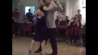 Santiago Castro y Carla Rossi @ Milonga Porteño y Bailarin ~15 - Jul 2014