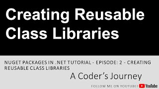 Nuget Packages in .NET #2 - Creating Reusable Class Libraries