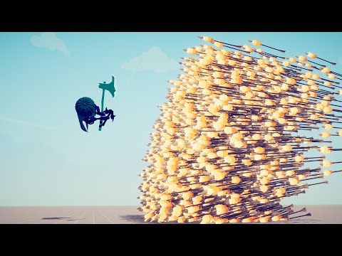 GHOST SKELETON vs EVERY GOD - Totally Accurate Battle Simulator TABS