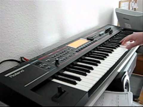 Biscaya-James Last (Cover by Methno)  - Synthesizer Roland Juno-G