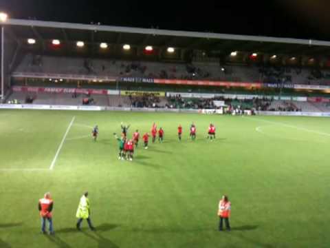 Ambiance Brussels (fin de match)