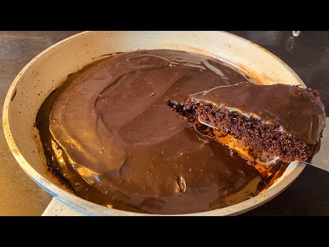 Chocolate Cake Recipe in frying pan | Cake Recipe without Oven | No Oven Dessert