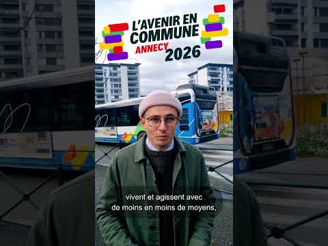 Vidéo YouTube - Campagne Annecy 2026