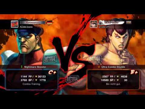 Ultra Street Fighter IV  M.Bison C+ vs Fei Long B+ Ranked Match
