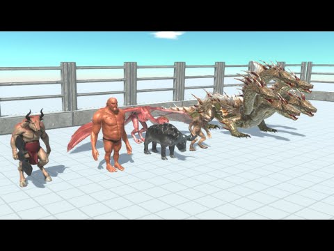 FANTASY NO DRAGON VS FACTION -Animal Revolt Battle Simulator