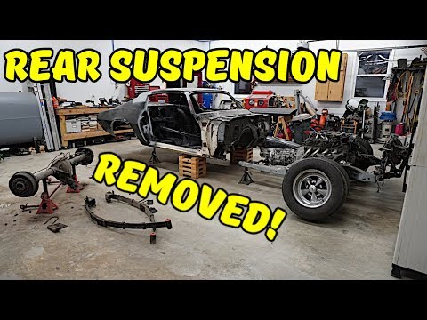 How to Remove Rear Suspension on a 1970-81 Camaro