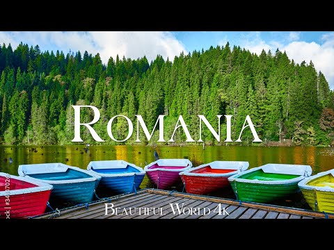 Romania 4K Nature Relaxation Film - Relaxing Piano Music - Scenic Relaxation