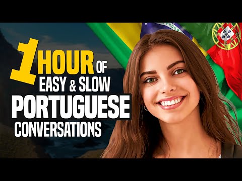 Learn Brazilian Portuguese: A 1-Hour Beginner Conversation Course (for daily life)