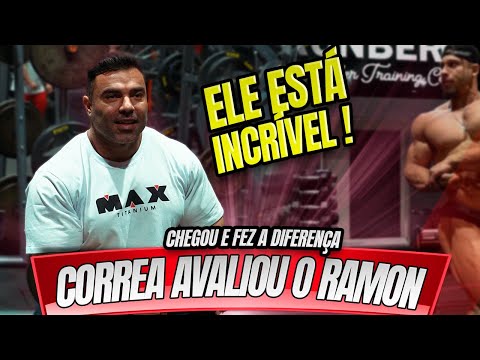 CORREA AVALIOU O SHAPE DO RAMON DINO