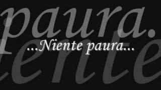 Niente paura,Ligabue(testo)