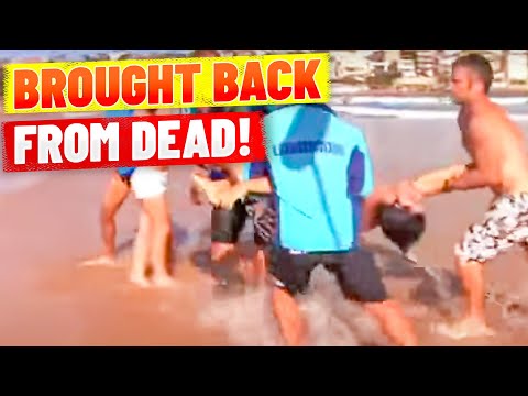 Real Life Rescue - Man Brought Back to Life at Bondi Beach!