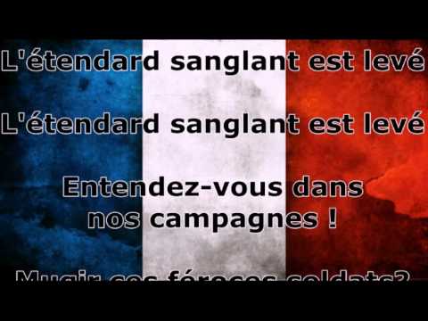 La Marseillaise "Version Courte" Parole