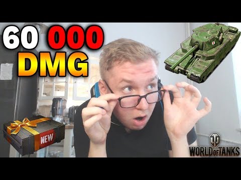 60 000 DMG - REKORD Uszkodzeń w World of Tanks