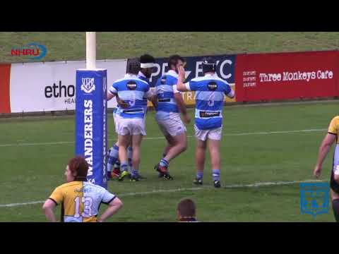 2018 NHRU - Premier 3 Round 8 Highlights - Wanderers v Southern Beaches