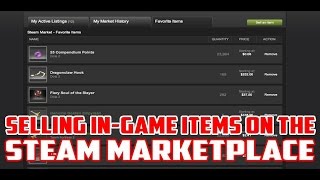 How to sell stuff instantly on the Steam Market