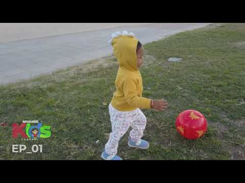 Nivansa Kids Channel_Ep 01 (Fun Day on the Beach! Playing with Ball )